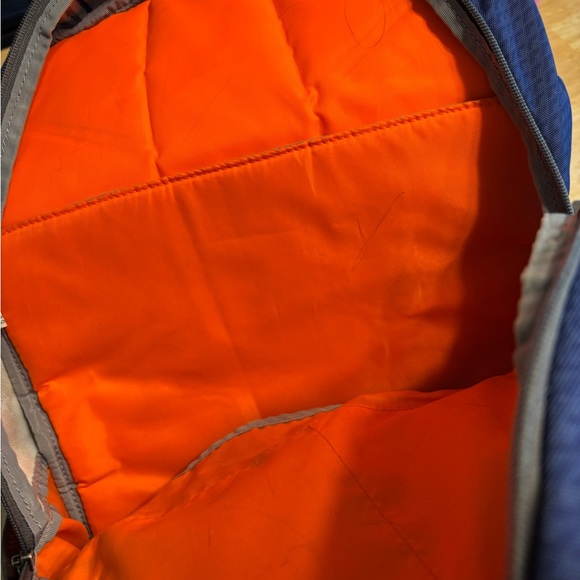 Under Armour Blue and Orange Men's Backpack - Picture 4 of 4